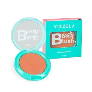 Imagem de Blush beauty peach cor 01 vizzela 4,6g