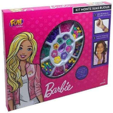Imagem de Kit Barbie Monte Suas Bijoux F0028-1 Fun