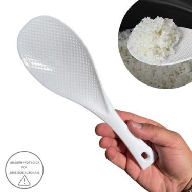 Imagem de Colher de Arroz Plástico ABS Não Risca 24,5cm - rio tijucas