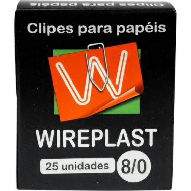 Imagem de Clips Galvanizado AÇO 8/0 - Pacote com 10 (25 Unidades Cada) - Wirepla