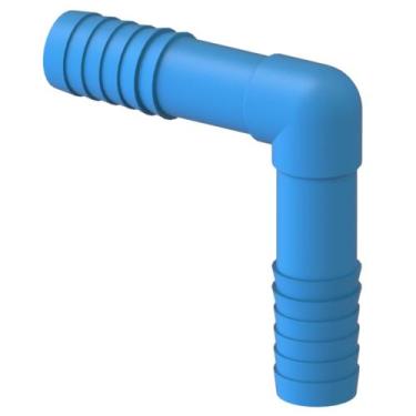 Imagem de 50 Unidades Joelho Interno Duplo 90 Com Bitola De 3/4" Azul Durín
