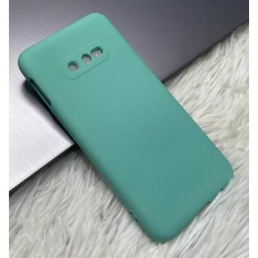 Imagem de Capa Capinha Case Samsung Galaxy S10/S10E/S10+ Plus Silicone Aveludado