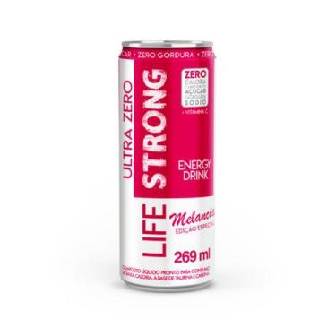 Imagem de Energético Life Strong Ultra Zero Energy Drink Melancia Zero Açucar 26