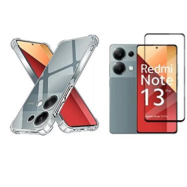 Imagem de Capa Capinha + Pelicula 3d Para Xiaomi Redmi Note 13 Pro 5g - RAFINHA