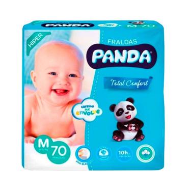 Imagem de Fralda Infantil Panda Hiper Tamanho M 70 Unidades