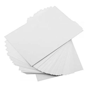 Imagem de Papel Fotográfico 130g Adesivo fosco Matte A4 210x297mm Cassmar 20 Fls