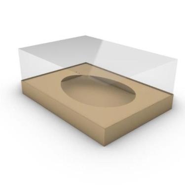 Imagem de Caixa Ovo Colher Kraft Multiberço 100g 250g 350g 500g Com 10 Unidades 