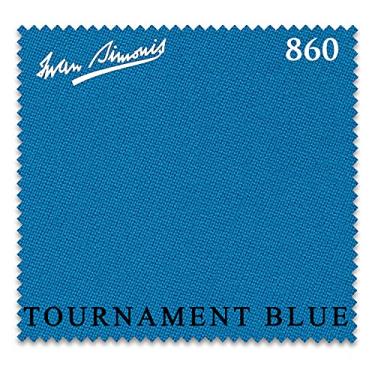 Imagem de Iwan Simonis Toalha de mesa de bilhar 860 - Revendedor autorizado (Tournament Blue, 2,4 m)