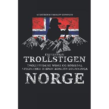 Imagem de Wikstroem - Notes: Norway Expedition Trollstigen used look - Notebook 6x9 unlined