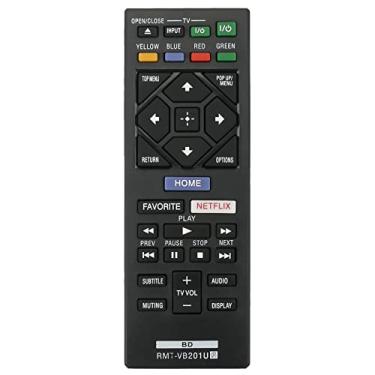 Imagem de Allimity Controle remoto de substituição RMT-VB201U RMTVB201U compatível com Sony 4K Ultra HD Blu-ray Disc DVD Player UBP-X700 BDP-S1700 BDP-S3700 BDP-BX370 UBP-X700/M UBP-UX70