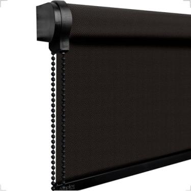 Imagem de Cortina Persiana Rolô Tela Solar 3% (Marrom)