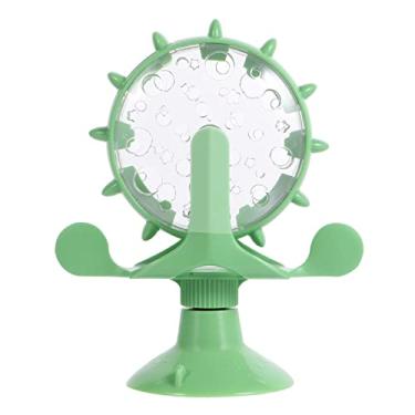 Imagem de Brinquedo engraçado para moinho de vento para gatos – brinquedo de vazamento de comida de gato e dispensador de ração para animais de estimação – Alimentador interativo para gatinhos e cães