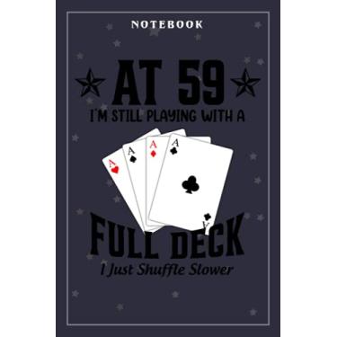 Imagem de Notebook Journal Funny 59th Birthday Gift - 59 Year Old Cards: Meeting, Goals, Work List, Financial,6x9 in, Happy, Goal, Life, Gym, Personal Budget