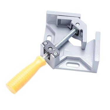 Imagem de Grampo de canto Grampo de ângulo reto Moldura de foto Grampo de balanço ajustável Grampo de marcenaria para armários Montagem de móveis Pai