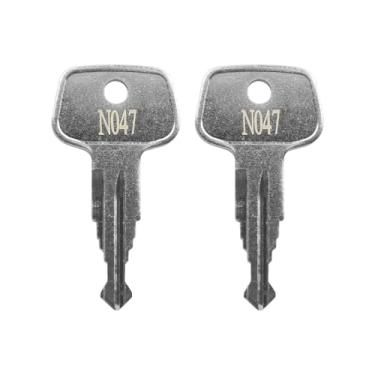 Imagem de VIDABTE N047 Chave de substituição de rack de carro Thule Roofs, chave de suporte de bicicleta Thule, chave de substituição para rack de teto Thule, chaves de substituição para esqui Thule, teto,