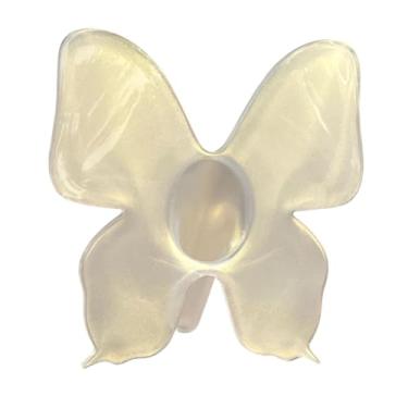 Imagem de Ｂｅｓｇａ Vaso de Borboleta Acrílico Arranjo de Flores Novidade Presente para a Mãe Vaso Decorativo Planta Flores Recipiente para Mesa Fazenda, Ouro, Tamanho real