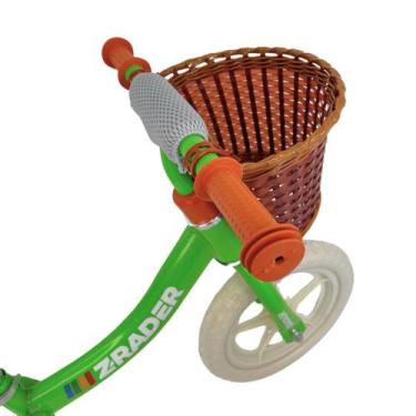 Imagem de Bicicleta de Equilíbrio Infantil Feminina Balance Bike Zrader, Verde