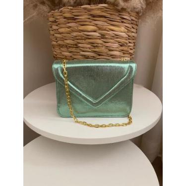 Imagem de Bolsa Feminina Carnaval Bag Mini Transversal Alça De Corrente Bolsa Fe