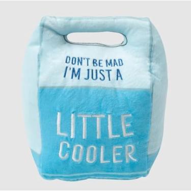 Imagem de SNUG AROOZ Brinquedo de pelúcia Snugarooz Don't Be Mad Cooler com remendo de reparo – Brinquedo para cães ecológico, macio e durável – Design mais fresco para buscar, jogar e aconchegar