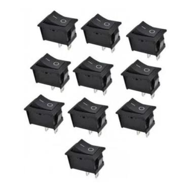 Imagem de Kit 20 Unidades Chave Gangorra On/off 2 Polos Kcd1-101 - Fox Tools