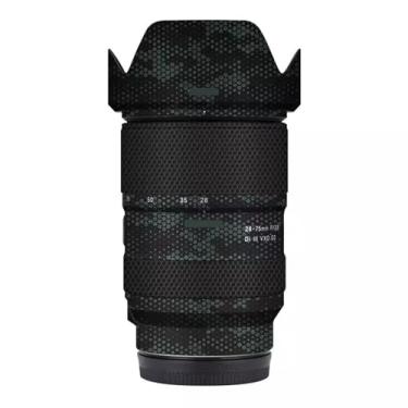 Imagem de Adesivo antiarranhões para câmera Tamron 28-75 mm F2.8 G2 adequado para Sony Mount Camera Protective Wrap Film Body Protector Decalque F/2.8 28-75 2.8 (Mamba Green)