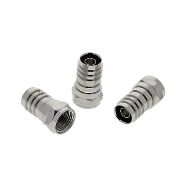 Imagem de Ideal 85-036 conector tipo F, conector de crimpagem, cabo Rg-59