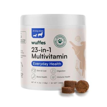 Imagem de Multivitamínico Mastigável Wuffes 23 em 1 para Cães (Raças Pequenas e 