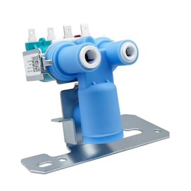 Imagem de Válvula solenoide dupla de água para geladeira compatível com refrigeradores GE, substitui AP3192626 WR57X10040 AP3672839 PS901314