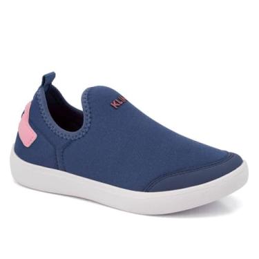 Imagem de Tênis Infantil Klin College Azul Rosa Tamanho:25