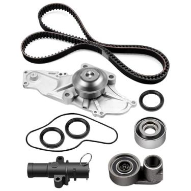 Imagem de SCITOO Kit de correia dentada do motor 2006-2012 para Honda para Accord, 2005-2014 para Honda Odyssey, 2005-2014 para Honda Pilot, 2006-2014 para Honda Ridgeline 2,4L, 3L TCKWP329, WP329K1A