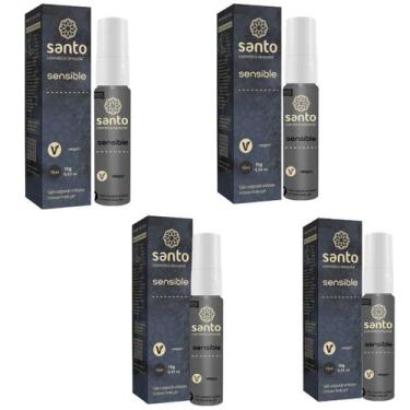 Imagem de KIT 4 sensible Anestesico Dessensibilizante Facilitador - Santo Cosmét