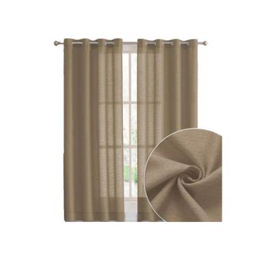 Imagem de Cortina Sala Quarto Cozinha para varão simples 3,00 x 2,30 - Armazem d