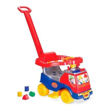 Imagem de Carrinho de Passeio Totoka Plus Eletrônica Azul Cardoso Toys