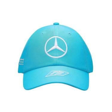 Imagem de Boné Mercedes-AMG Petronas F1 George Russell 2023 Azul Oficial  Edição