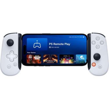 Imagem de Backbone - One - PlayStation Edition (USB-C) - Controle portátil para games móveis para iPhone Série 15 e Android - 2ª geração - Branco-BB-51-P-WS