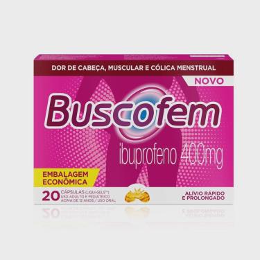 Imagem de Buscofem 400MG 20 cápsulas gelatinosas moles