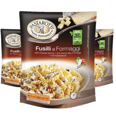 Imagem de 3X Macarrão Pastarotti Fusilli Al Formaggi 175G