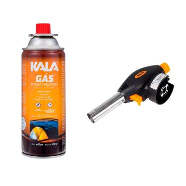 Imagem de Maçarico Portátil Culinário/com Regulagem do fogo + Gás 1un.