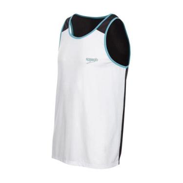 Imagem de Regata Speedo Neon Masculino, Masculino, Branco, M