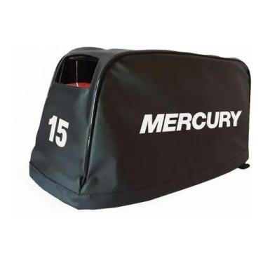 Imagem de Capa P/ Capô Motor De Popa Mercury 15 Hp 1995 Up (americano) - SPTS