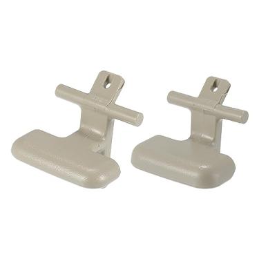 Imagem de X AUTOHAUX 1 par de clipe de trava de apoio de braço superior inferior console central para Hyundai Sonata 2009-2010 84661-3K000V2 84662-3K000V2 bege