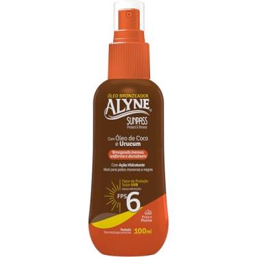 Imagem de Alyne, Bronzeador FPS6, 100 ml, Laranja