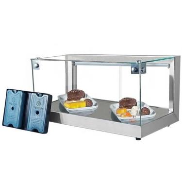 Imagem de B-VF62 - Vitrine fria Beta 62cm Prata com 12 Gelo-X - Bivolt - Omega