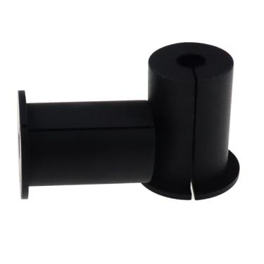 Imagem de Nihfien Kit de roteamento de cabos Starlink para orifício de parede de 2,5 cm, 2 peças de ilhós de bucha de parede de silicone Starlink, mangas de parede, suporte de cabos Ethernet para acessórios