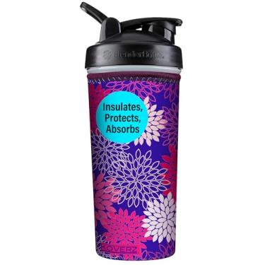 Imagem de Koverz Refrigerador isolante de garrafa de água de neoprene 680.4-850.5 g - Midnight Mums