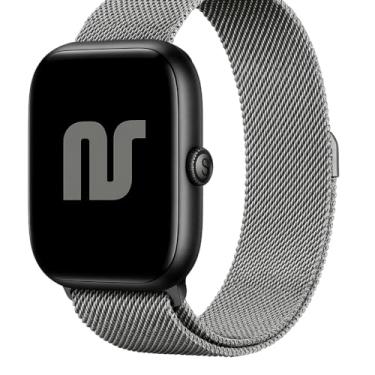 Imagem de Pulseira NSmart compatível com Huami Amazfit GTS (BIP 2 geração) (Prata)