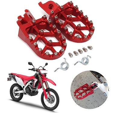 Imagem de Pegadores de pé JFG RACING para apoio de pé pedal descanso CNC MX para Honda CR125/250 CRF150R CRF250R CRF250X CRF250RX CRF450R CRF450RX CRF450L CRF250L/M CRF250RALLY CRF1000L
