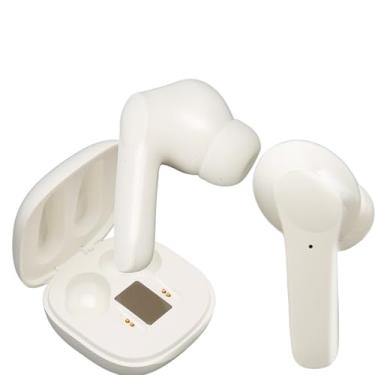 Imagem de Fones de ouvido para tradutor, BT 5.3, 74 idiomas, 70 acentos, dispositivo tradutor em tempo real, fones de ouvido de tradução simultânea para viagens, negócios, música (branco)