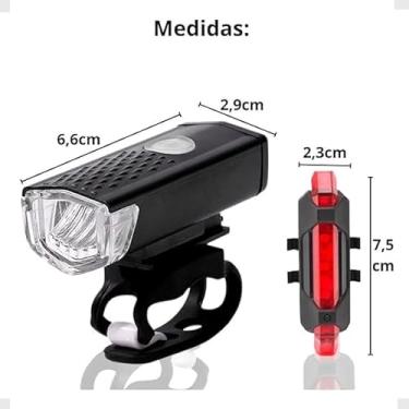 Imagem de kit Lanterna e Frafol bike