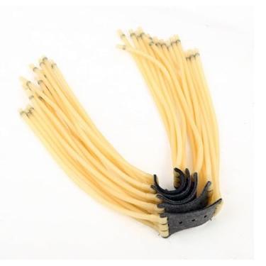 Imagem de KTGCOZS Pacote com 10 elásticos de substituição de estilingue pesado universal para caça